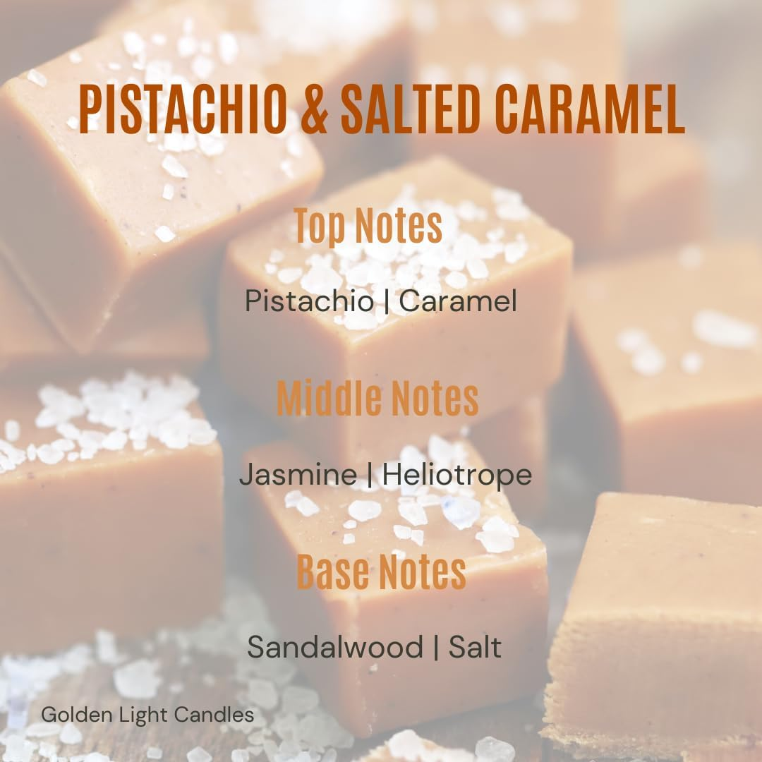 Car Air Freshener Hanging (Pack of 2) | Pistachio and Salted Caramel Car Scent