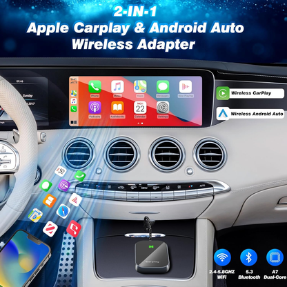 Wireless Carplay Adapter,  Convert Wired to Wireless Carplay Dongle