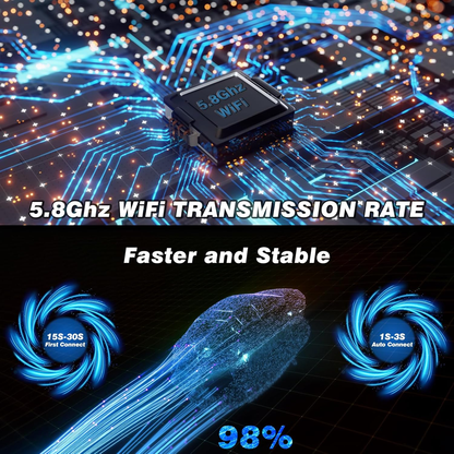 Wireless Carplay Adapter,  Convert Wired to Wireless Carplay Dongle